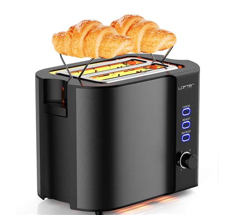 toaster with bun warming rack